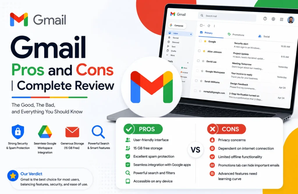 Gmail Pros and Cons
