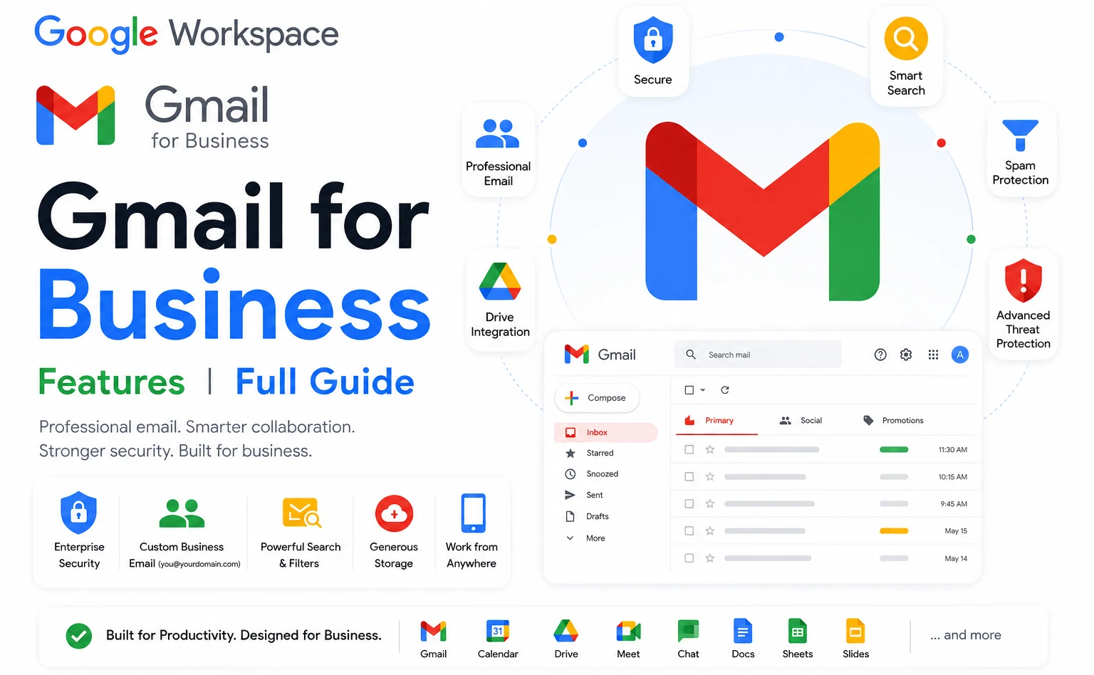 Gmail for Business Features Full Guide