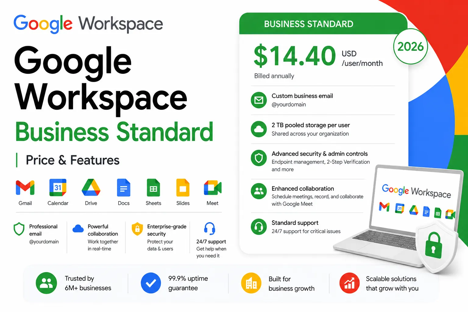 Google Workspace Business Standard | Price & Features 2026