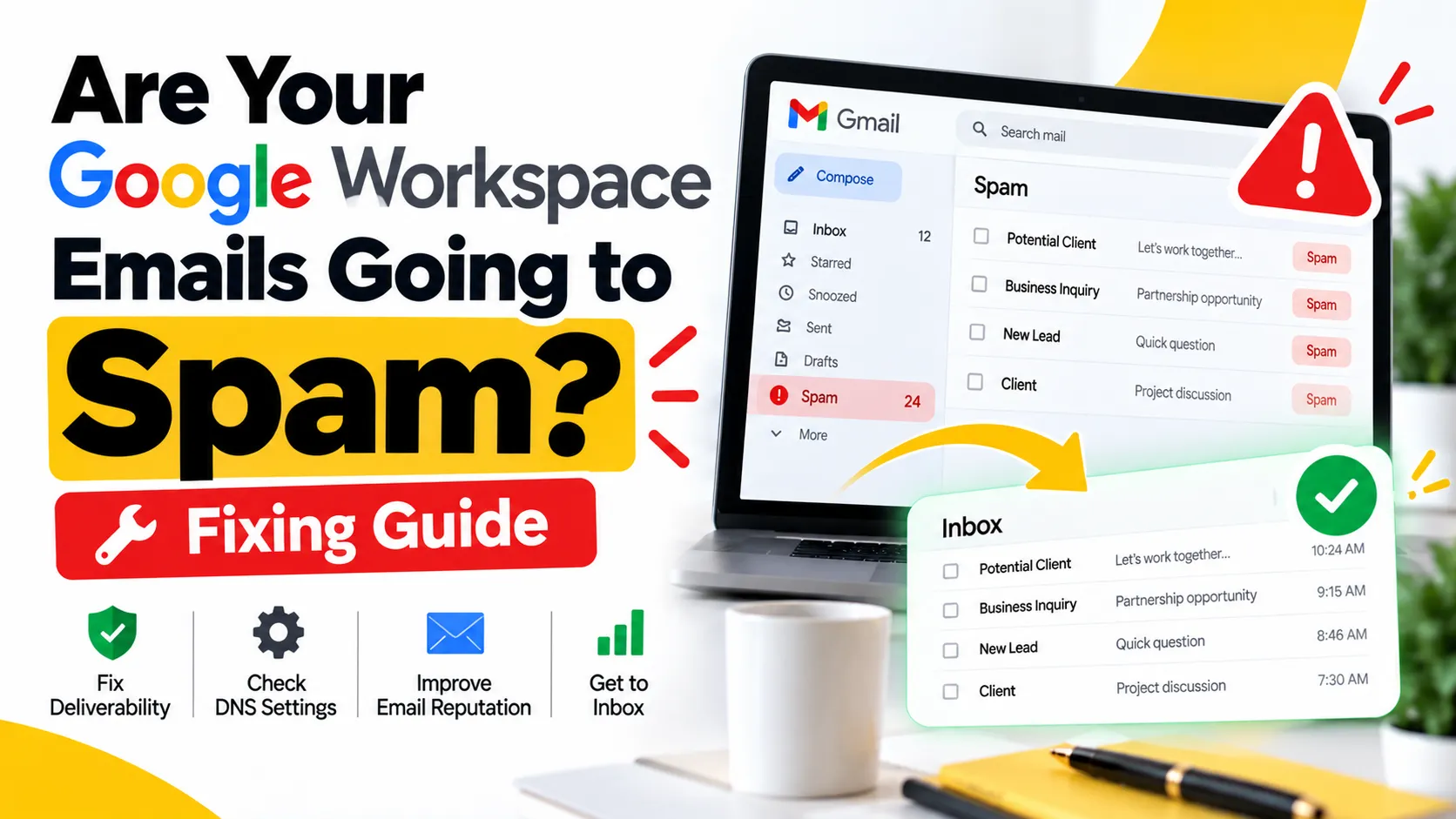 Are Your Google Workspace Emails Going to Spam