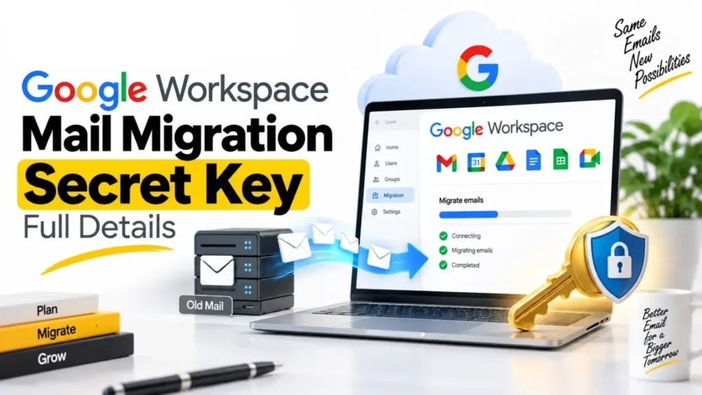 Google Workspace Mail Migration Secret Key