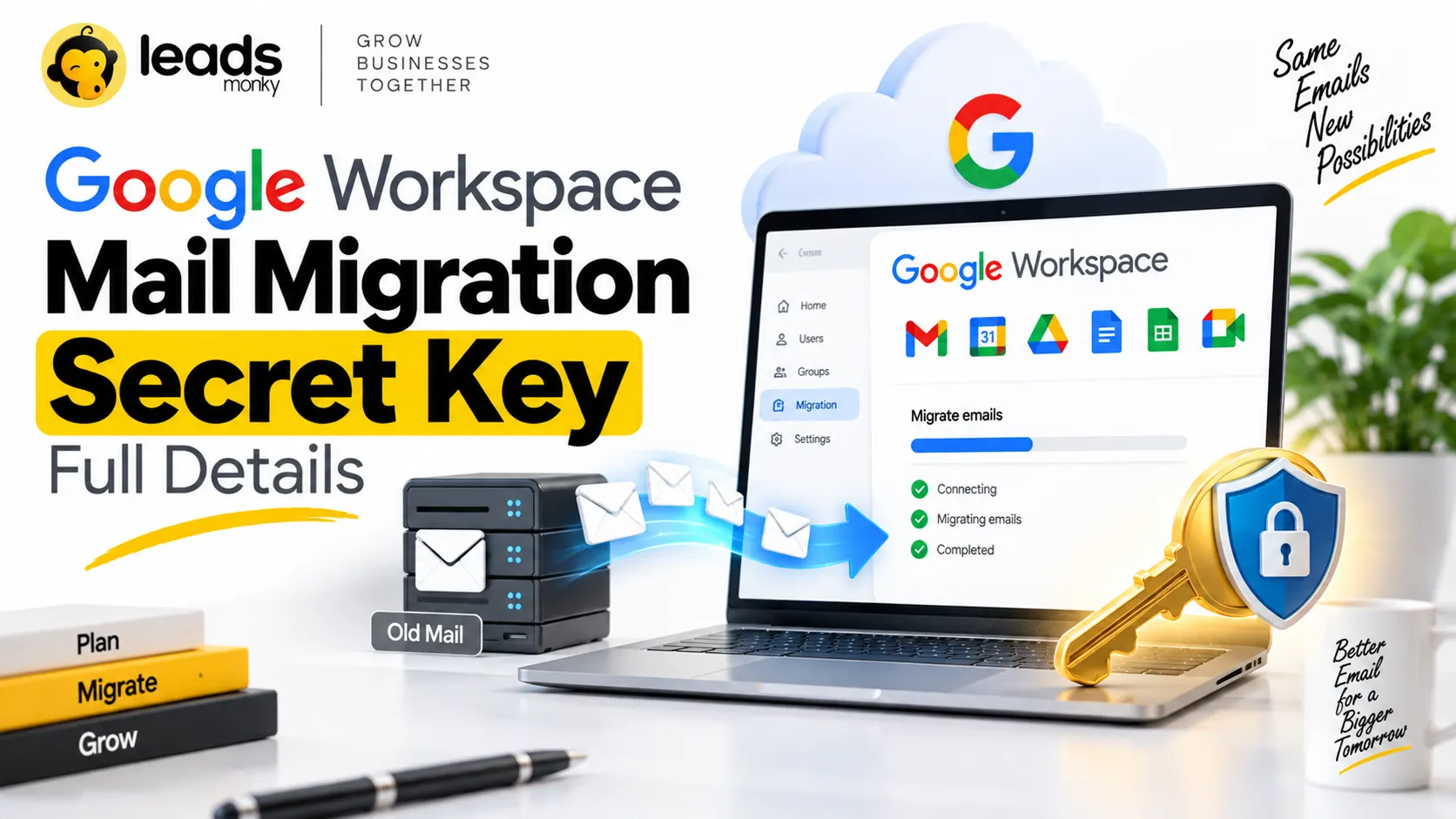 Google Workspace Mail Migration Secret Key Full Details