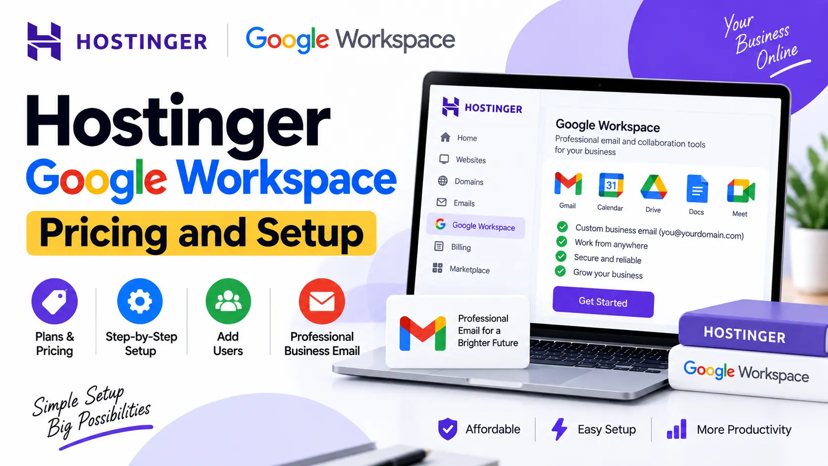 Hostinger Google Workspace